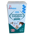 Trimetoprim + Sulfadiazina Inyectable marca Cheminova 100 ml