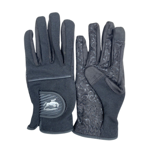 Guantes de tela marca Cavalli