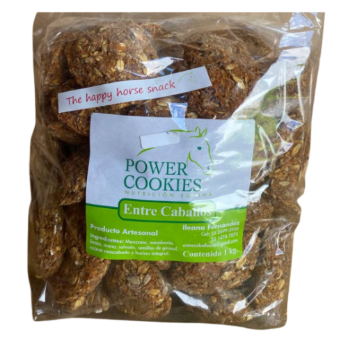 Premios Power Cookies Entre Caballos 1 Kg