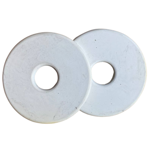 Bigoteras par blanco