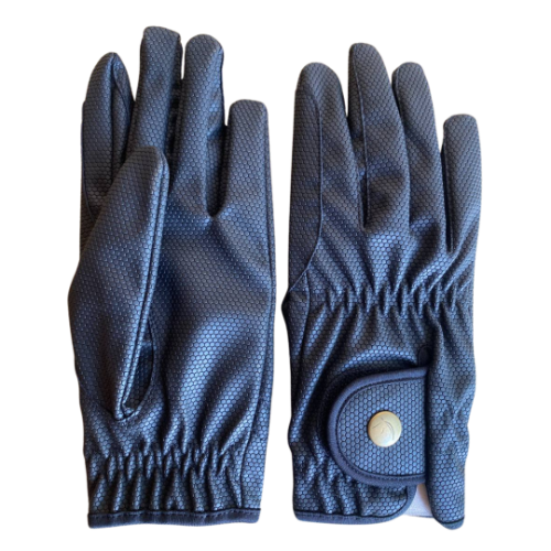 Guantes marca Cavalli negro