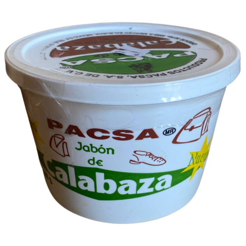 Jabon de calabaza marca Pacsa 500 g