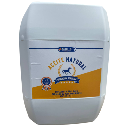 +CABALLO Aceite Natural nutricion suprema 20 litros