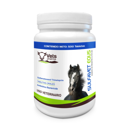 Vets pharma Sulfavet equs 500 tabletas