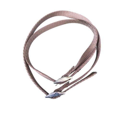 Correas de nylon color cafe Cavalli