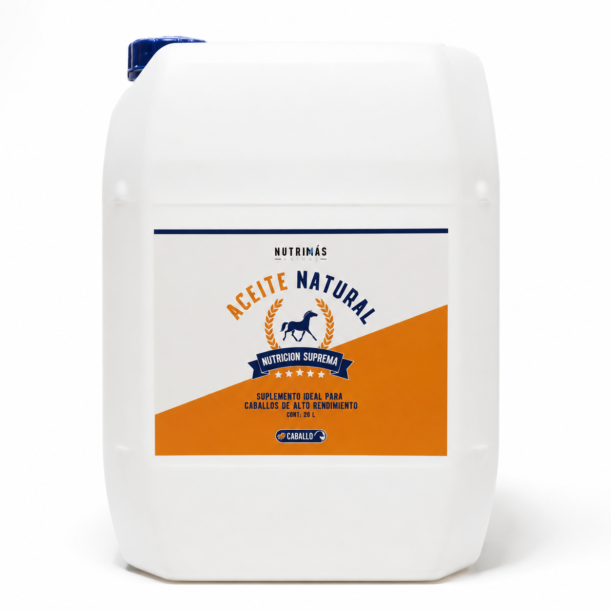 +CABALLO Aceite Natural nutricion suprema 20 litros