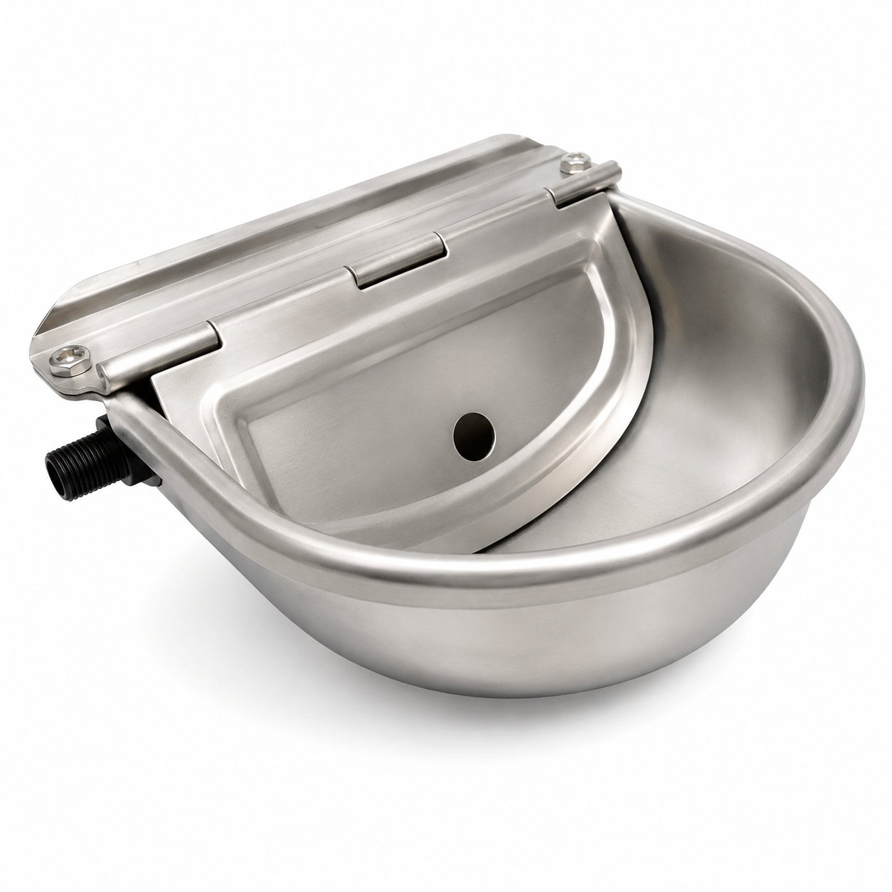 Bebedero automatico de acero inoxidable marca Bronco