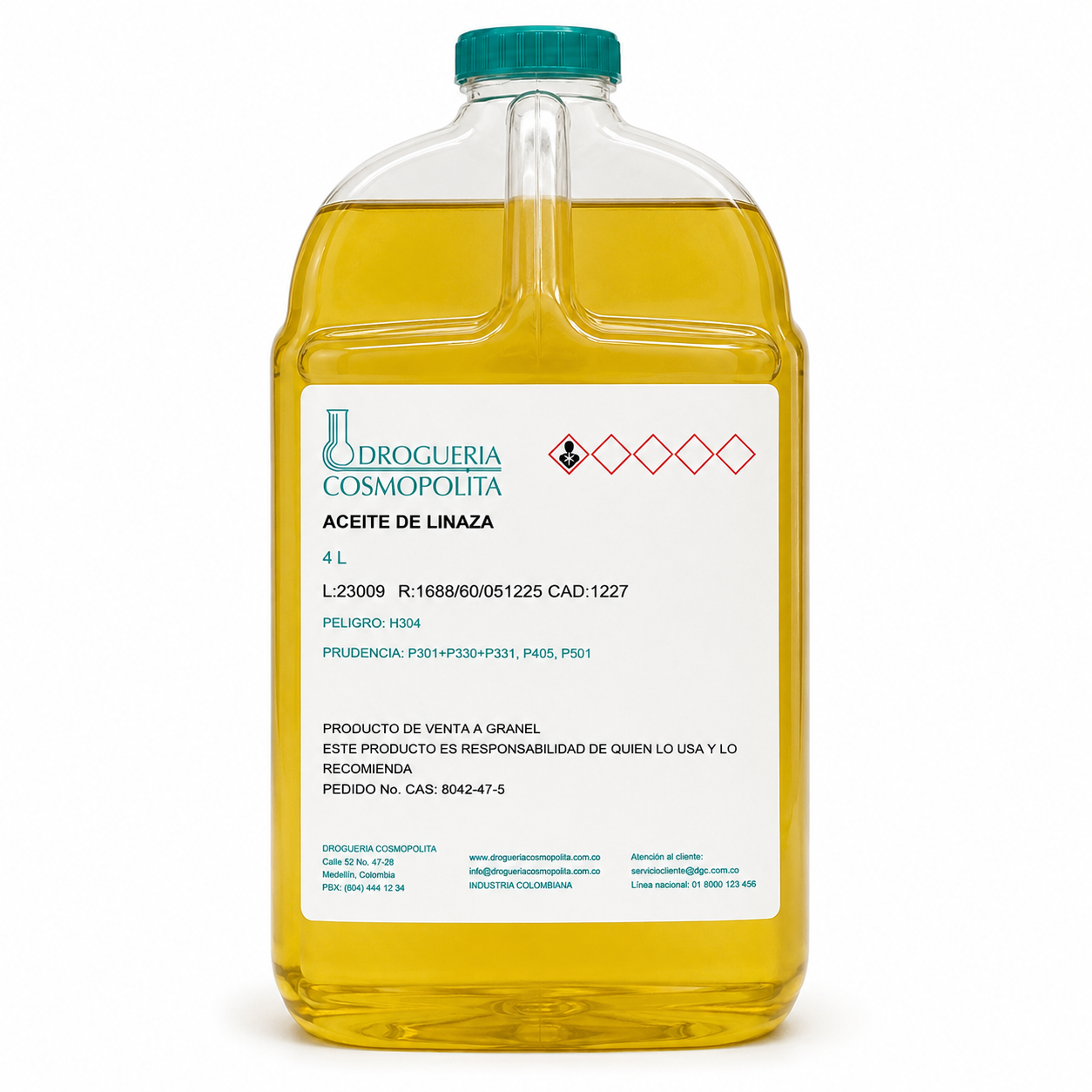 Aceite de linaza 4 litros