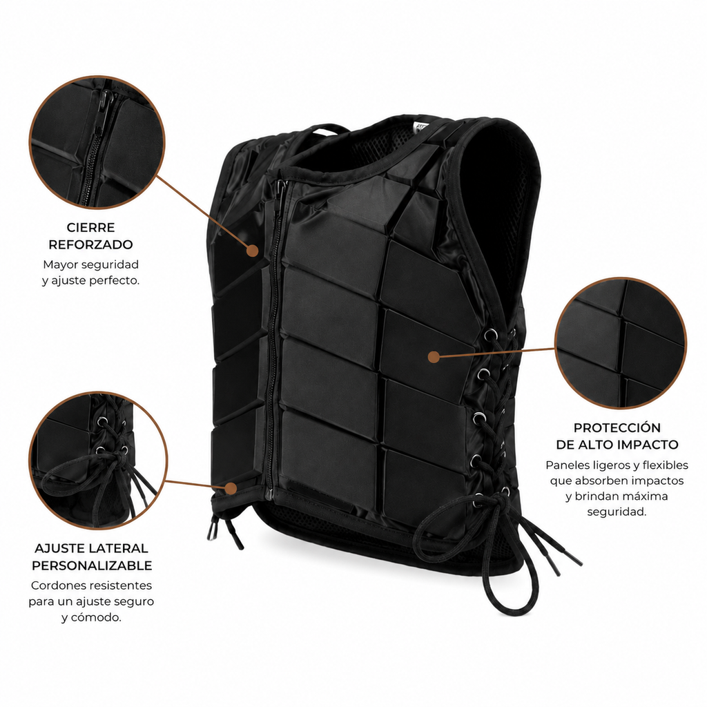 Chaleco de proteccion para niño
