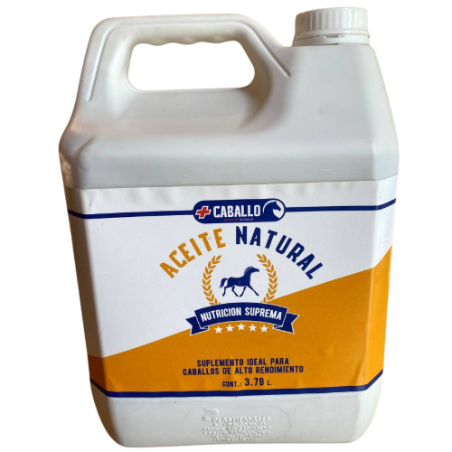 +CABALLO Aceite Natural nutricion suprema 3.79 litros