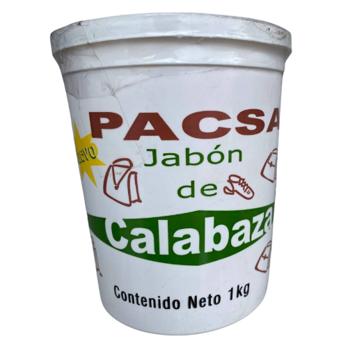 Jabon de calabaza marca Pacsa 1 Kg